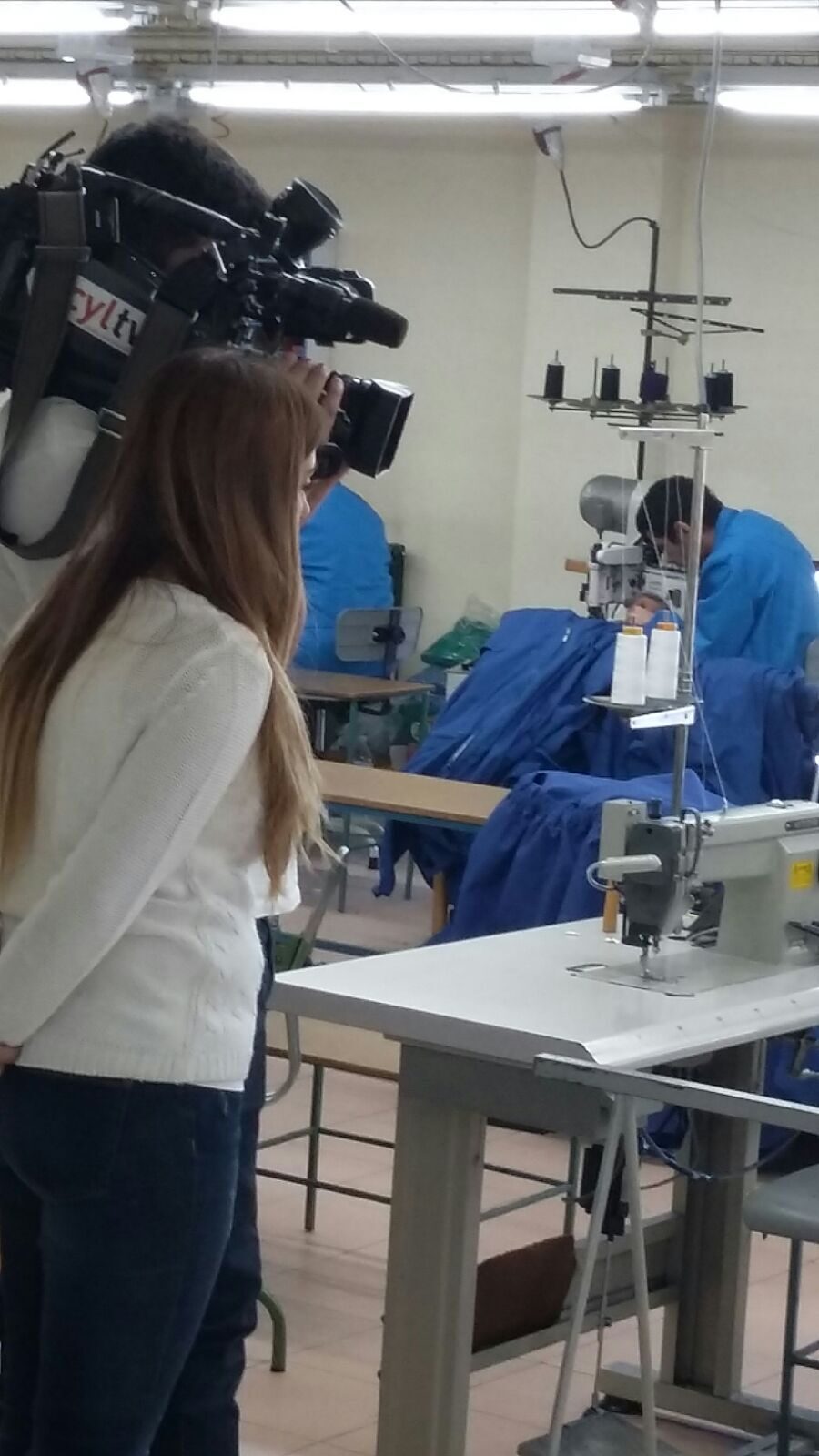 RTVCYL 7 graba un programa en Fundación Personas Guardo