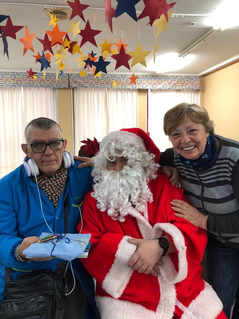 Chocolatada con Papa Noel